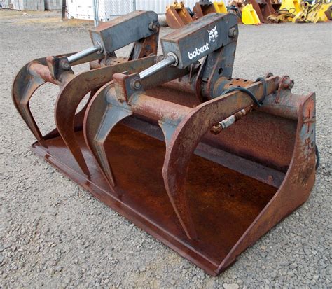 bolt on grapple for skid steer bucket|used skid steer grapple for sale.